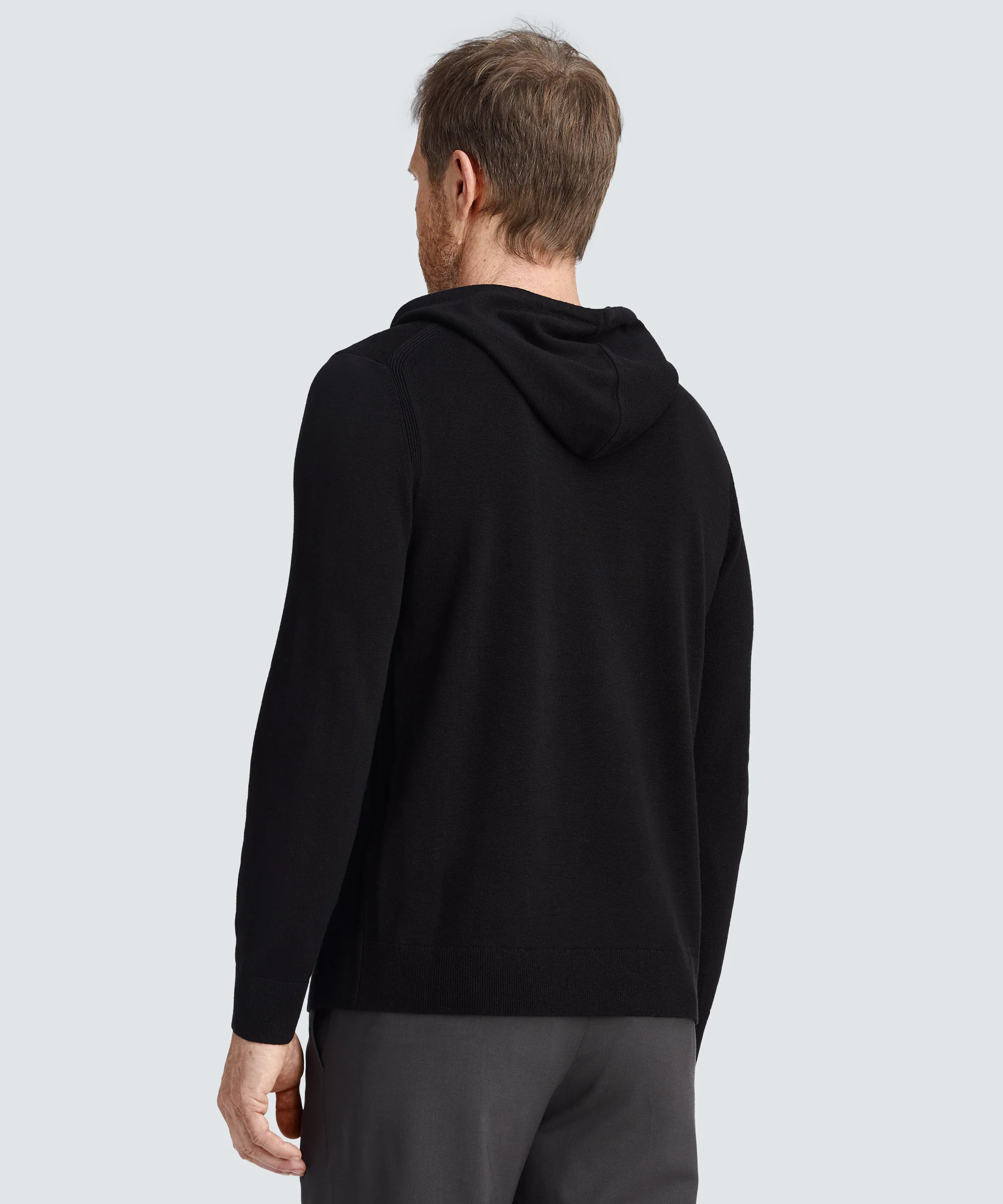 Men’s Merino Knit Pullover Hoodie - Image 13
