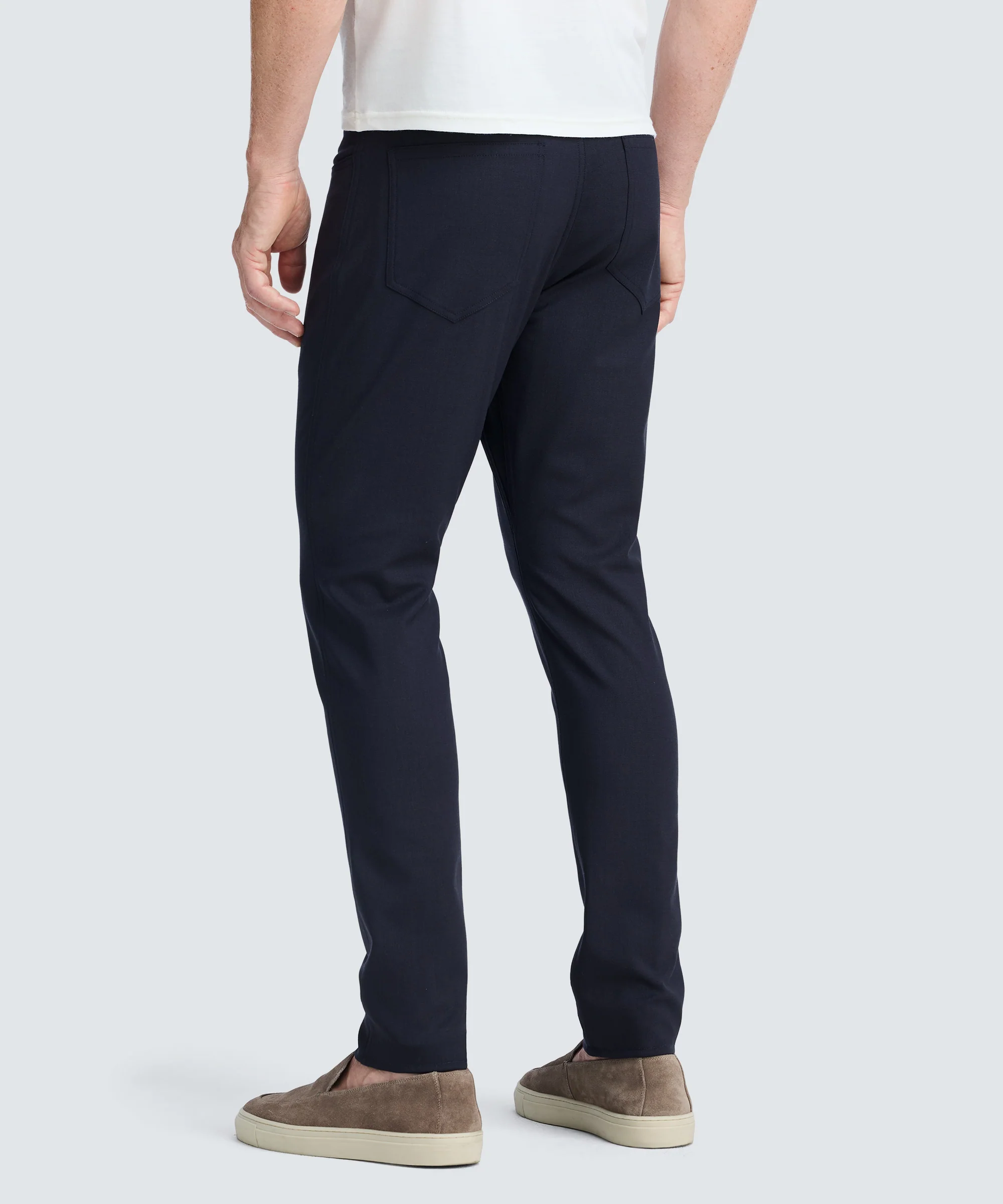 Men's Slim Merino Travel Pants - Image 45