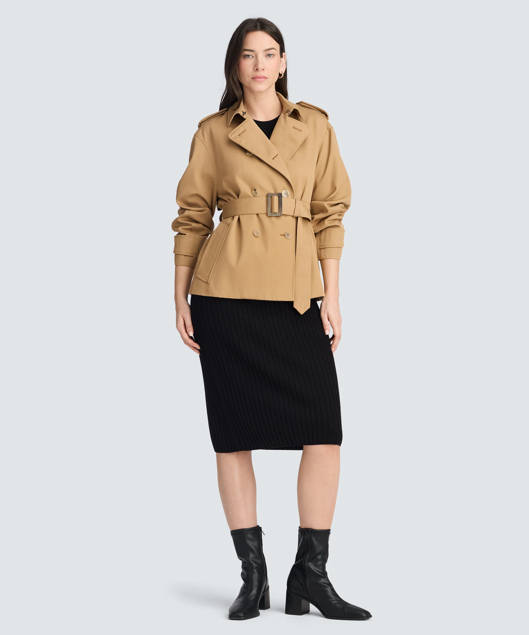 Women's Fine Knit Merino Dress - Image 8