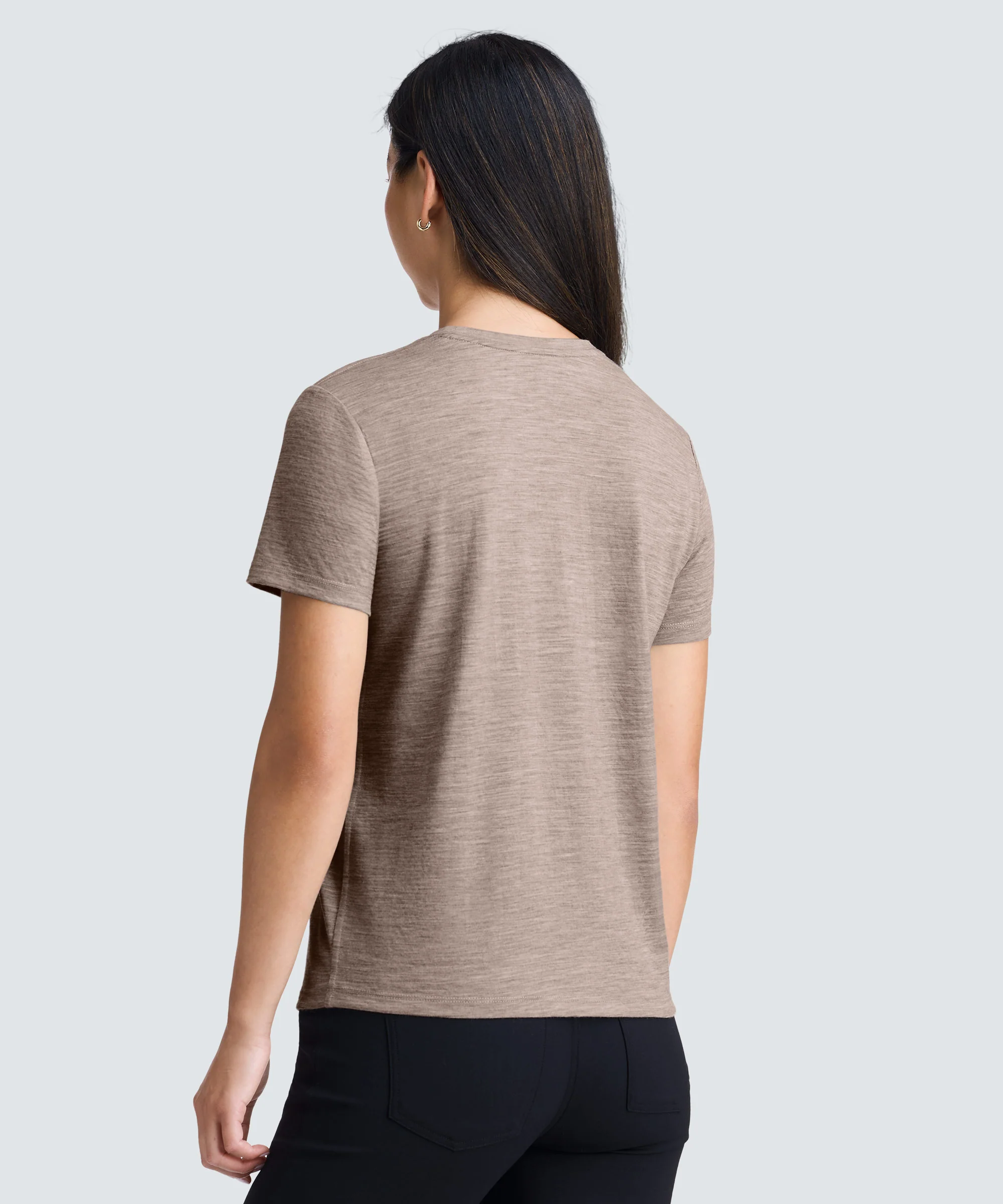 Women's Merino Crew Neck T-Shirt - Image 103