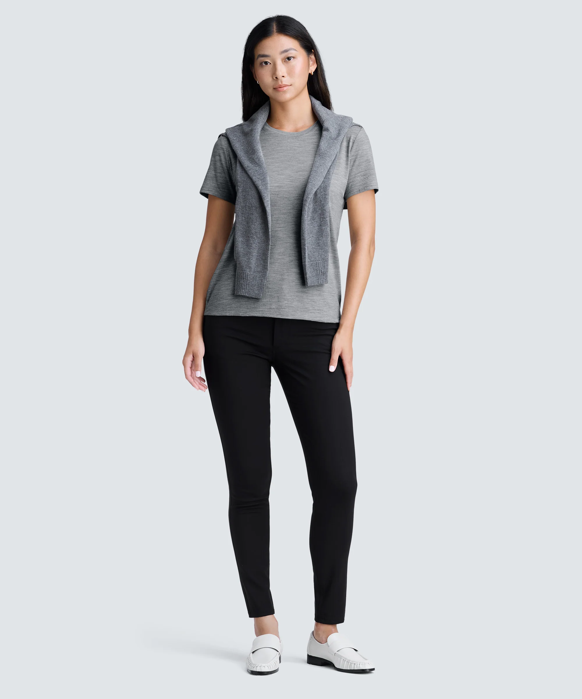 Women's Merino Crew Neck T-Shirt - Image 106