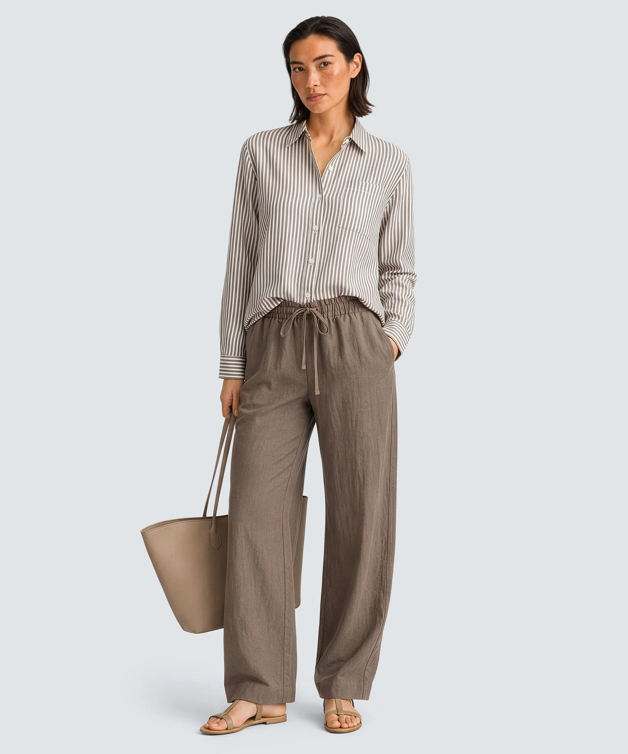 Women’s Merino Linen Shirt - Image 13