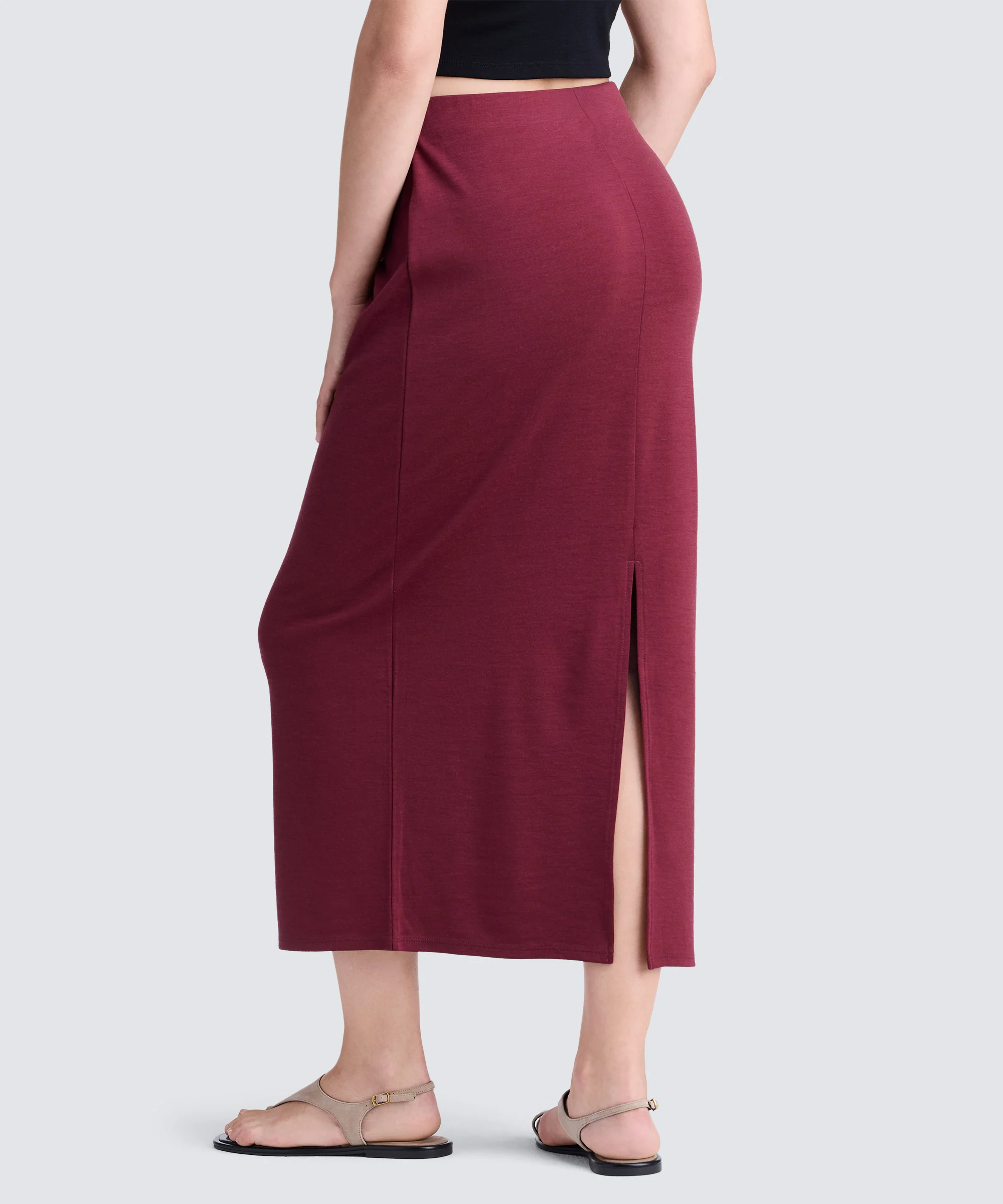 Women's Merino Maxi Skirt - Image 9