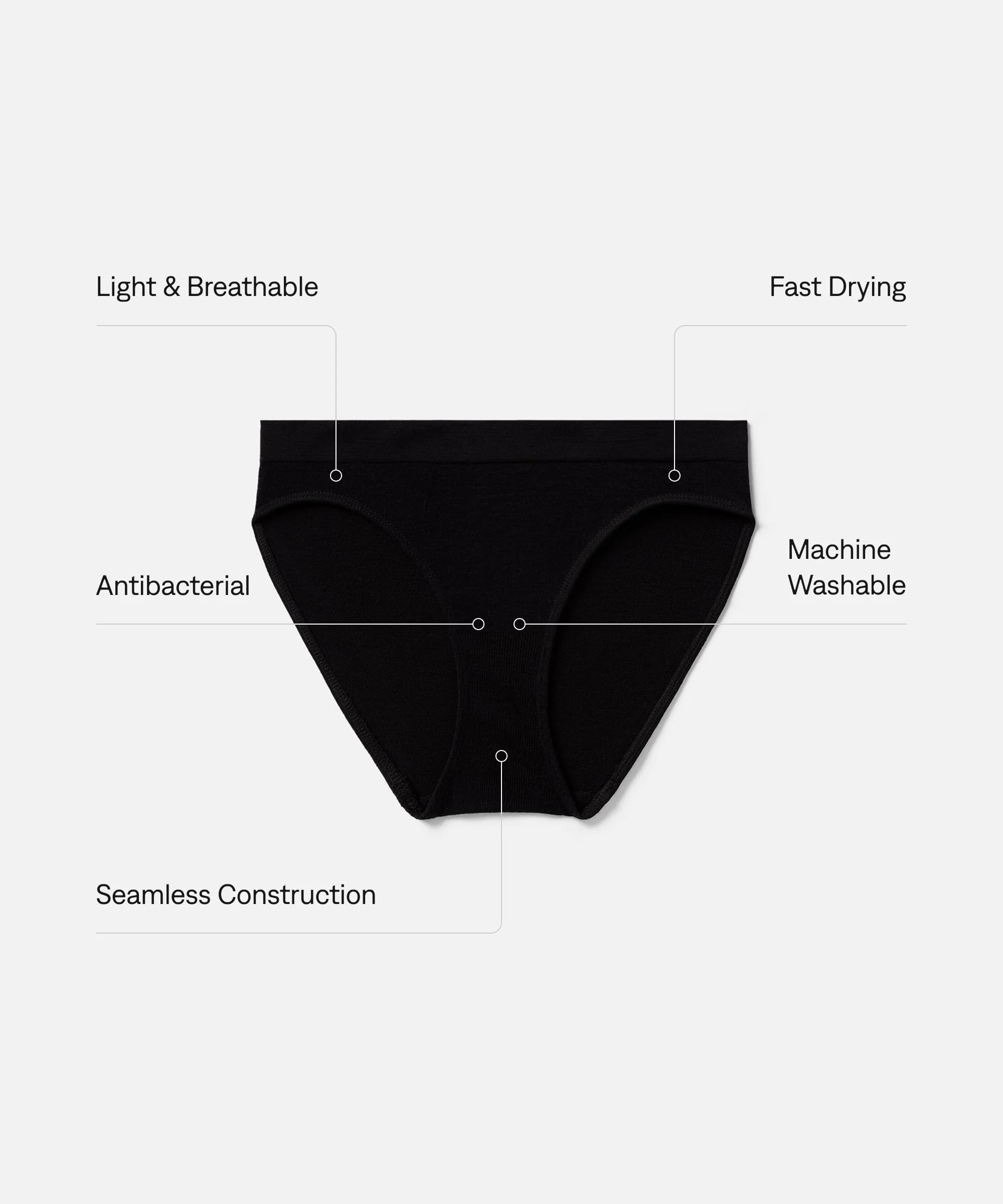 Women's Merino Bikini - Image 11