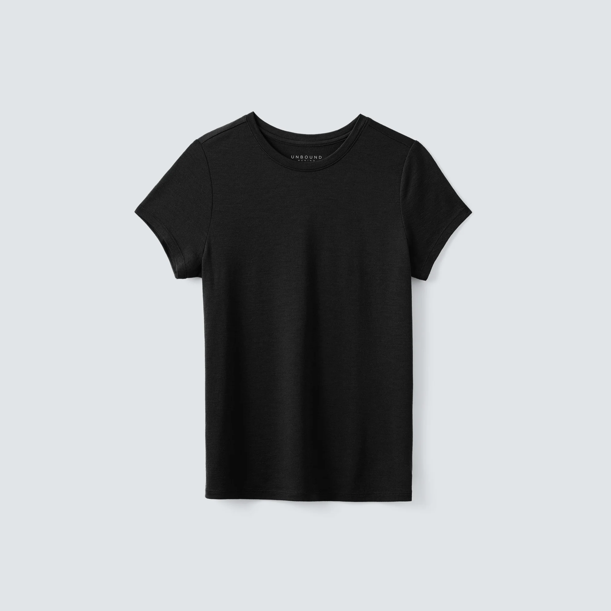 Women's Petite Merino Crew Neck T-Shirt - Image 6