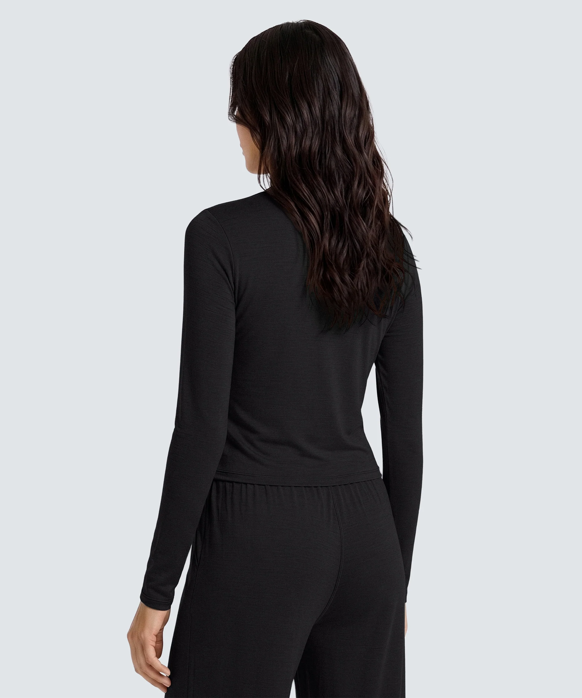 Women's Ultrafine Merino Sleep Longsleeve - Image 11